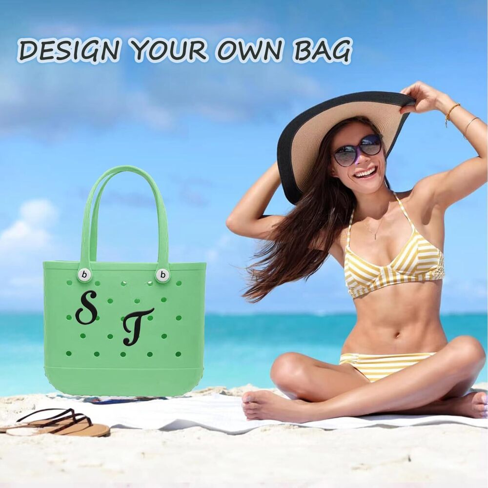 6738 Bogg Bag Charms Bogg Bag Accessories Bogg Bag Alphabet Letters View 5